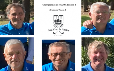 Championnat de France Seniors 2 Messieurs – Nantes – 9 au 12 mai